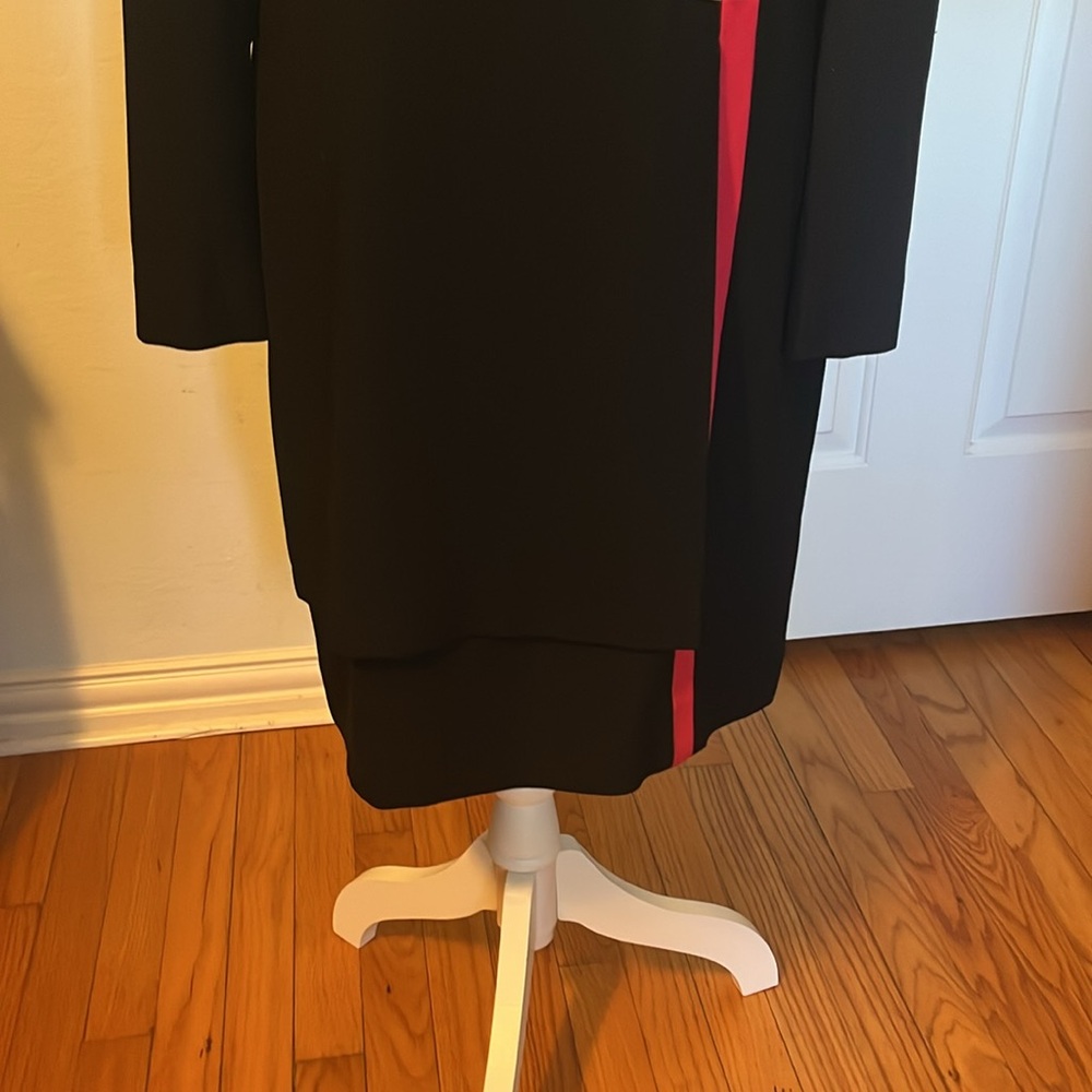 Vintage
Liz Claiborne Black Long Sleeve
Sheath Lined Crepe Dress size 6 - Picture 3 of 8